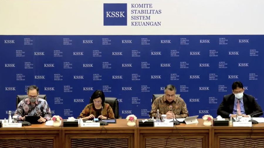 Gubernur Bank Indonesia Perry Warjiyo dalam Acara Konferensi Pers: Hasil Rapat Berkala III KSSK 2022 (Tangkapan Layar Youtube Kementerian Keuangan RI)