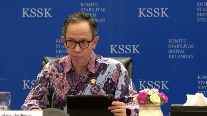 Ketua OJK Mahendra Siregar dalam Acara Konferensi Pers: Hasil Rapat Berkala III KSSK 2022 (Tangkapan Layar Youtube Kementerian Keuangan RI) Ketua OJK Mahendra Siregar dalam Acara Konferensi Pers: Hasil Rapat Berkala III KSSK 2022 (Tangkapan Layar Youtube Kementerian Keuangan RI)