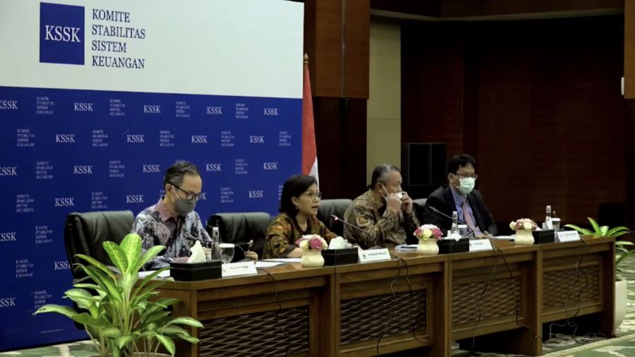 Menteri Keuangan Sri Mulyani memberikan keterangan pers  Hasil Rapat Berkala III KSSK 2022 (Tangkapan Layar Youtube Kemenkeu RI)
