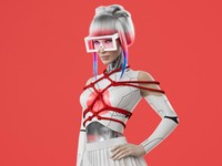 Supermodel Bella Hadid Rambah Metaverse, Ini Potretnya