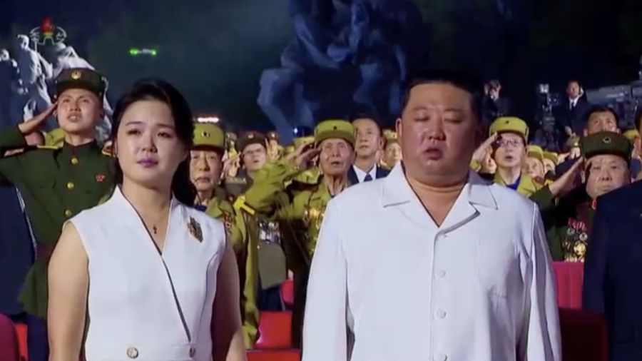 Ri Sol-ju (Tangkapan Layar Reuters TV)