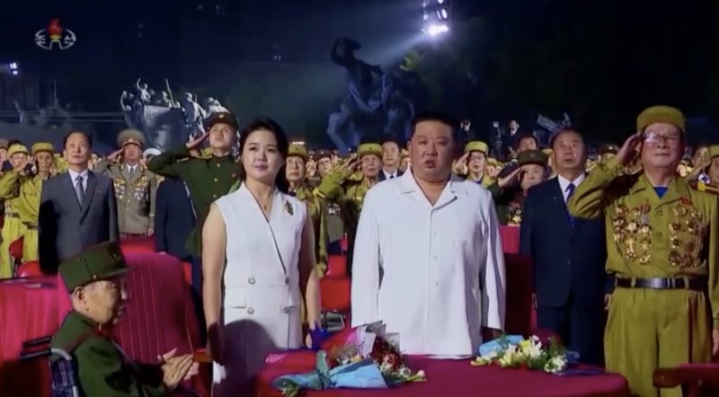 Ri Sol-ju (Tangkapan Layar Reuters TV)