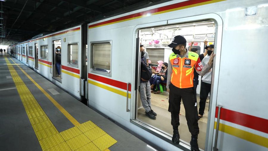 Stasiun BNI City (CNBC Indonesia/Tri Susilo)