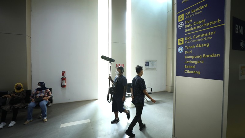 Stasiun BNI City (CNBC Indonesia/Tri Susilo)