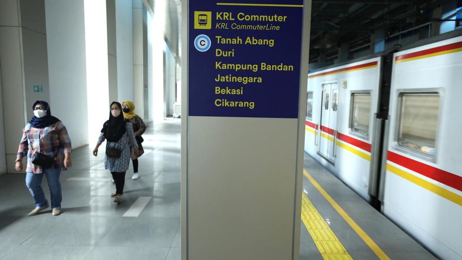 Stasiun BNI City (CNBC Indonesia/Tri Susilo)