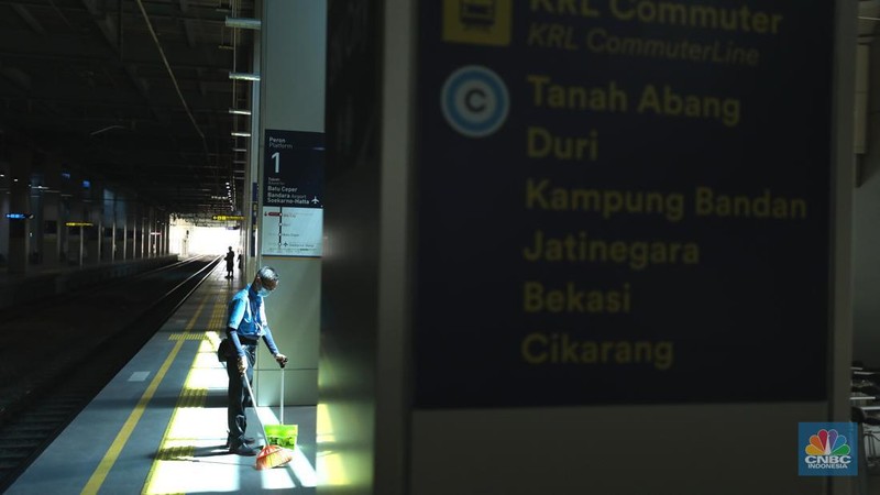 Stasiun BNI City (CNBC Indonesia/Tri Susilo)