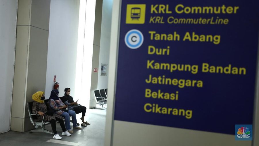 Stasiun BNI City (CNBC Indonesia/Tri Susilo)