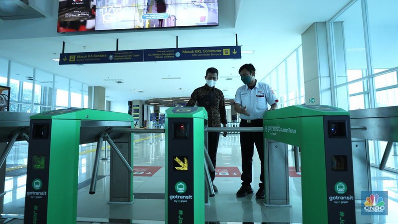 Stasiun BNI City (CNBC Indonesia/Tri Susilo)