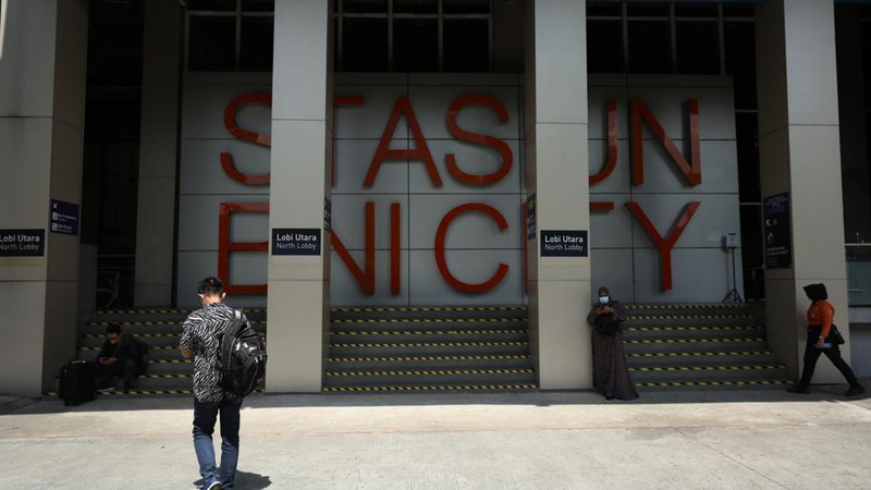 Stasiun BNI City (CNBC Indonesia/Tri Susilo)