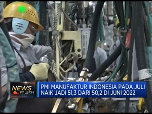 Top Markotop! Kinerja Manufaktur RI Menanjak