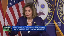 AS Ultimatum China Terkait Rencana Pelosi ke Taiwan