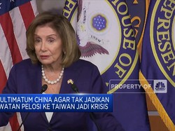 AS Ultimatum China Terkait Rencana Pelosi ke Taiwan