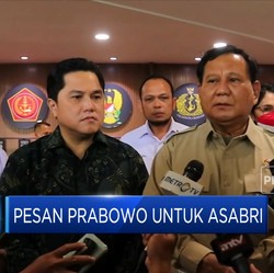 Prabowo: Asabri Dibangun dari Tangis dan Keringat Prajurit