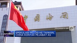 Spekulasi Pelosi ke Taiwan, China Kontak Pejabat AS