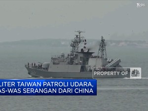 Militer Taiwan Patroli Udara, Was-was Serangan dari China?