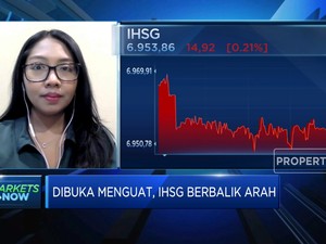 Dibuka Menguat, IHSG Berbalik Arah ke Zona Merah