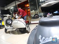 Anti Ngebul, Motor Vespa Kini Diubah Jadi Kendaraan Listrik