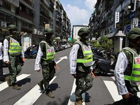 Potret Taiwan Siap-Siap Perang, Ada Simulasi Berlindung Warga