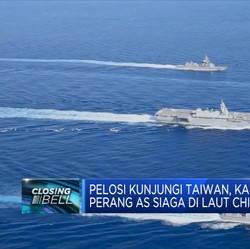 Pelosi Kunjungi Taiwan, Kapal Perang AS Siaga Di Laut China