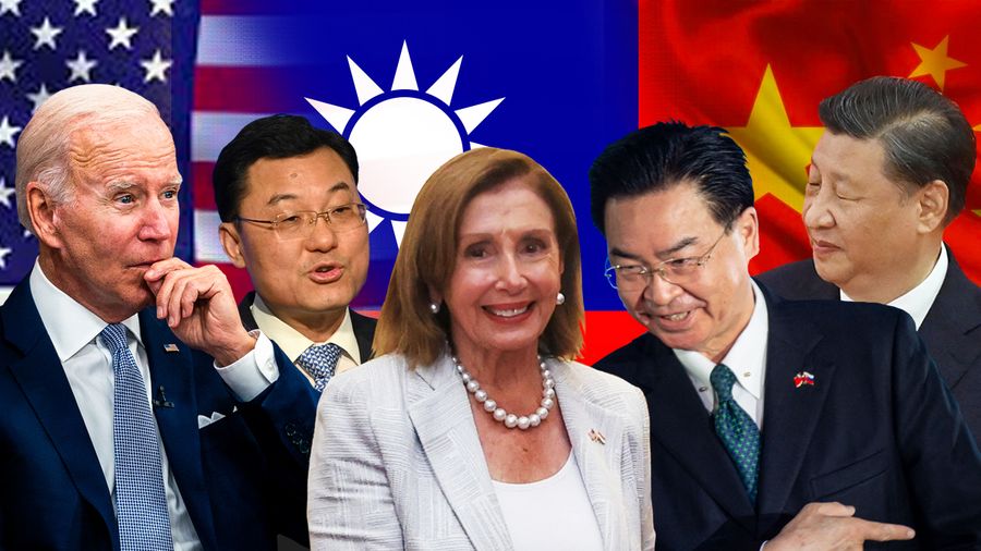 Infografis, Saat China Tegang karena Wanita AS soal Taiwan
