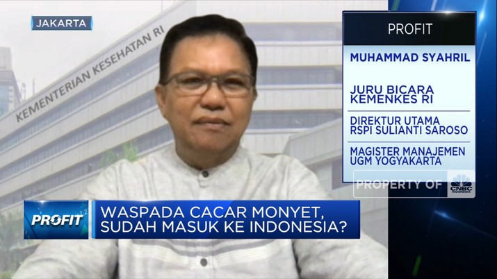 Kemenkes Ungkap Beda Gejala Cacar Monyet Dengan Cacar Air (CNBC Indonesia TV) Kemenkes Ungkap Beda Gejala Cacar Monyet Dengan Cacar Air (CNBC Indonesia TV)