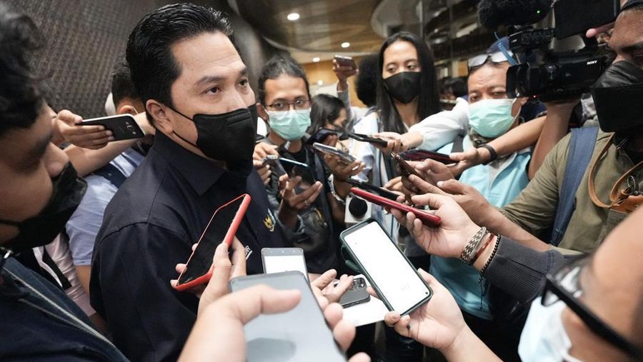 Menteri BUMN Erick Thohir  (Dokumentasi AMSI DKI Jakarta)