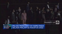 Nancy Pelosi Mendarat di Taiwan, China Murka!
