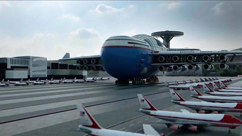 Nuclear Sky Hotel (Tangkapan Layar SWNS via Reuters TV)