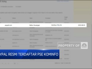 Lega, Paypal Sudah Terdaftar PSE Kominfo