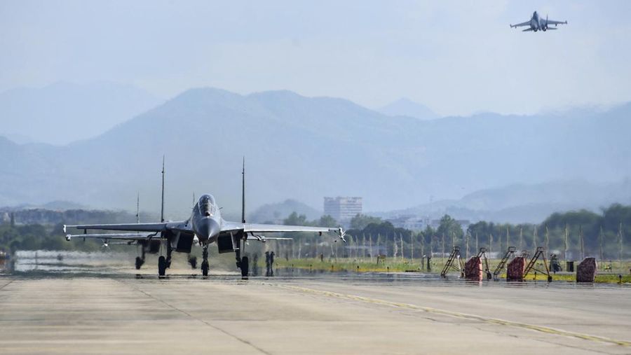 Latihan Militer China ke Taiwan