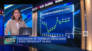 Market Focus: Ekonomi RI Melesat Hingga Cadev Susut USD 4,2 M
