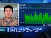 PDB Tembus 5,44%, IHSG Sukses Lanjutkan Reli 5 Hari Beruntun