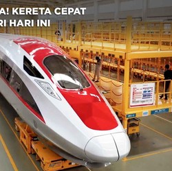 Bosan Jakarta-Bandung Macet? Tahun Depan Naik Kereta 45 Menit