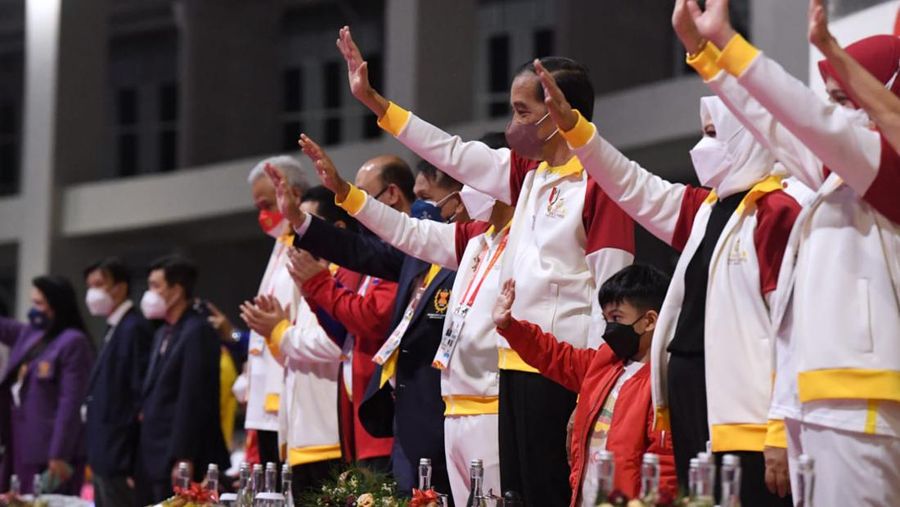 Jokowi Tutup ASEAN Para Games 2022