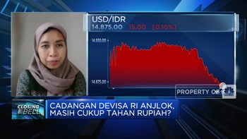 Cadangan Devisa Anjlok, Rupiah Apa Kabar?