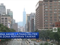 China Akhiri Latihan Militer di Dekat Taiwan