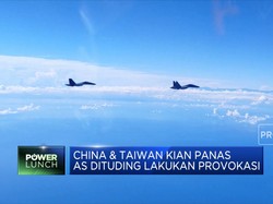 China Tuding AS Provokasi Ketegangan di Selat Taiwan