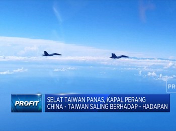 Kian Panas, Kapal Perang China-Taiwan Berhadapan-hadapan