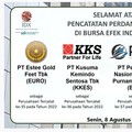 4 Emiten Resmi Melantai di Bursa Hari Ini, Kompak Melesat!