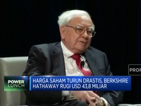 Harga Saham Turun Drastis, Berkshire Hathaway Rugi USD 43,8 M