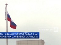 Putin Larang Investor Barat Jual Saham Bank & Energi Rusia