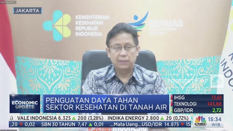 Menteri Kesehatan (Menkes), Budi Gunadi Sadikin