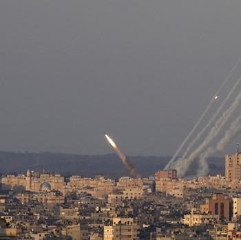 Panas Hujan Roket di Israel-Jalur Gaza, Ini Penampakannya