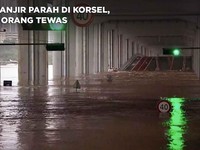 Banjir Parah Lumpuhkan Seoul Korsel, 7 Orang Tewas