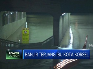 Banjir Terjang Ibu Kota Korsel, 7 Orang Tewas