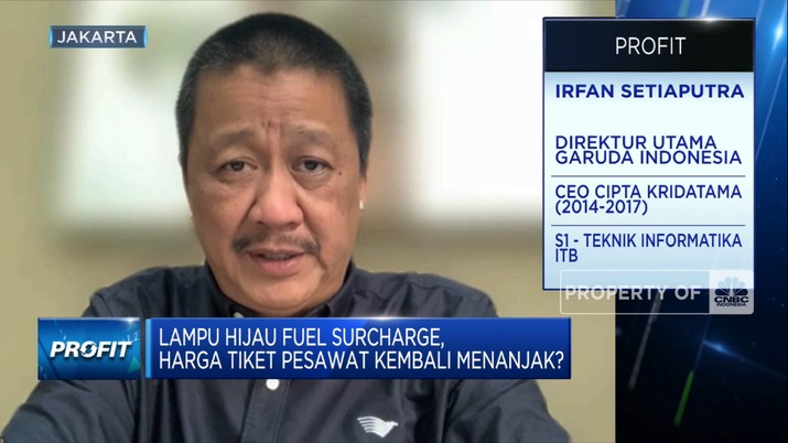 Harga Tiket Pesawat Naik, Garuda Tingkatkan Layanan Penumpang (CNBC Indonesia TV) Harga Tiket Pesawat Naik, Garuda Tingkatkan Layanan Penumpang (CNBC Indonesia TV)