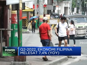 Q2-2022, Ekonomi Filipina Melesat 7,4% (yoy)