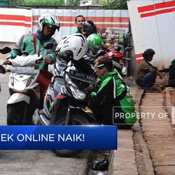 Tarif Ojek Online Naik, Ini Rinciannya