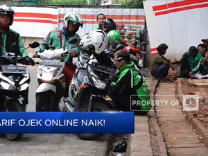 Tarif Ojek Online Naik, Ini Rinciannya