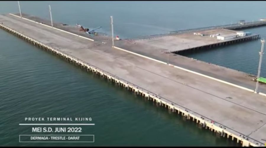 Presiden Joko Widodo meresmikan pembangunan Terminal Kijing Pelabuhan Pontianak yang terletak di Kabupaten Mempawah, Provinsi Kalimantan Barat, pada Selasa (9/8/2022).  (Foto: Laily Rachev - Biro Pers Sekretariat Presiden)
